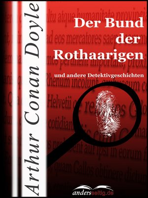 cover image of Der Bund der Rothaarigen